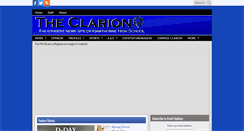 Desktop Screenshot of hhsclarionnews.com